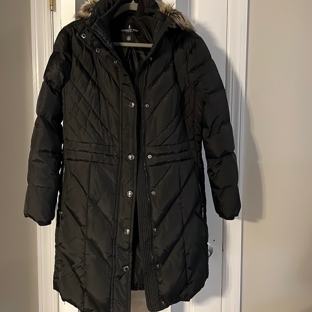 Women’s PL London Fog parka.